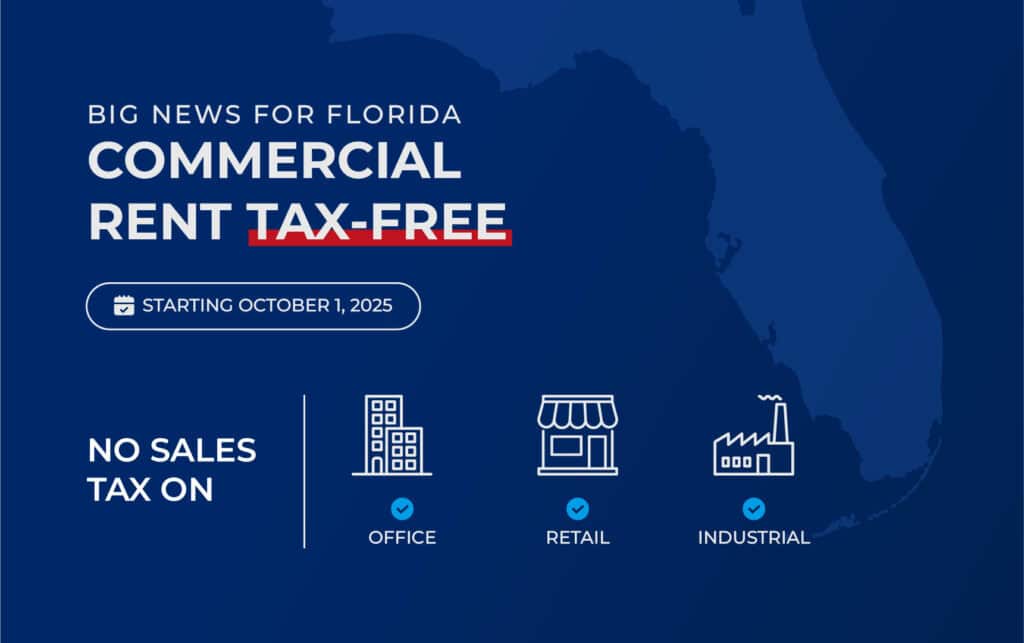 Tax free commercial leasing effective 1st October 2025